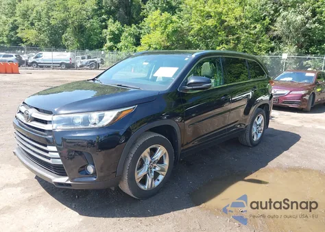 2018 Toyota Highlander Limited from USA, damaged, VIN 5TDDZRFH6JS839240